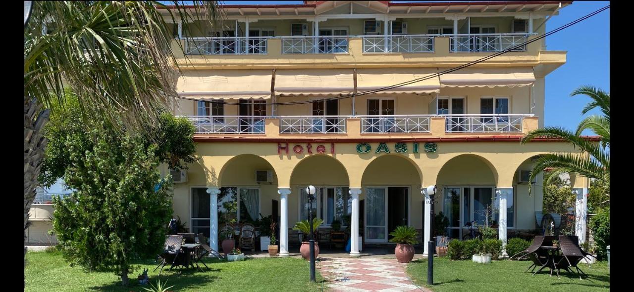 Aparthotel Oasis Paralía Exterior foto